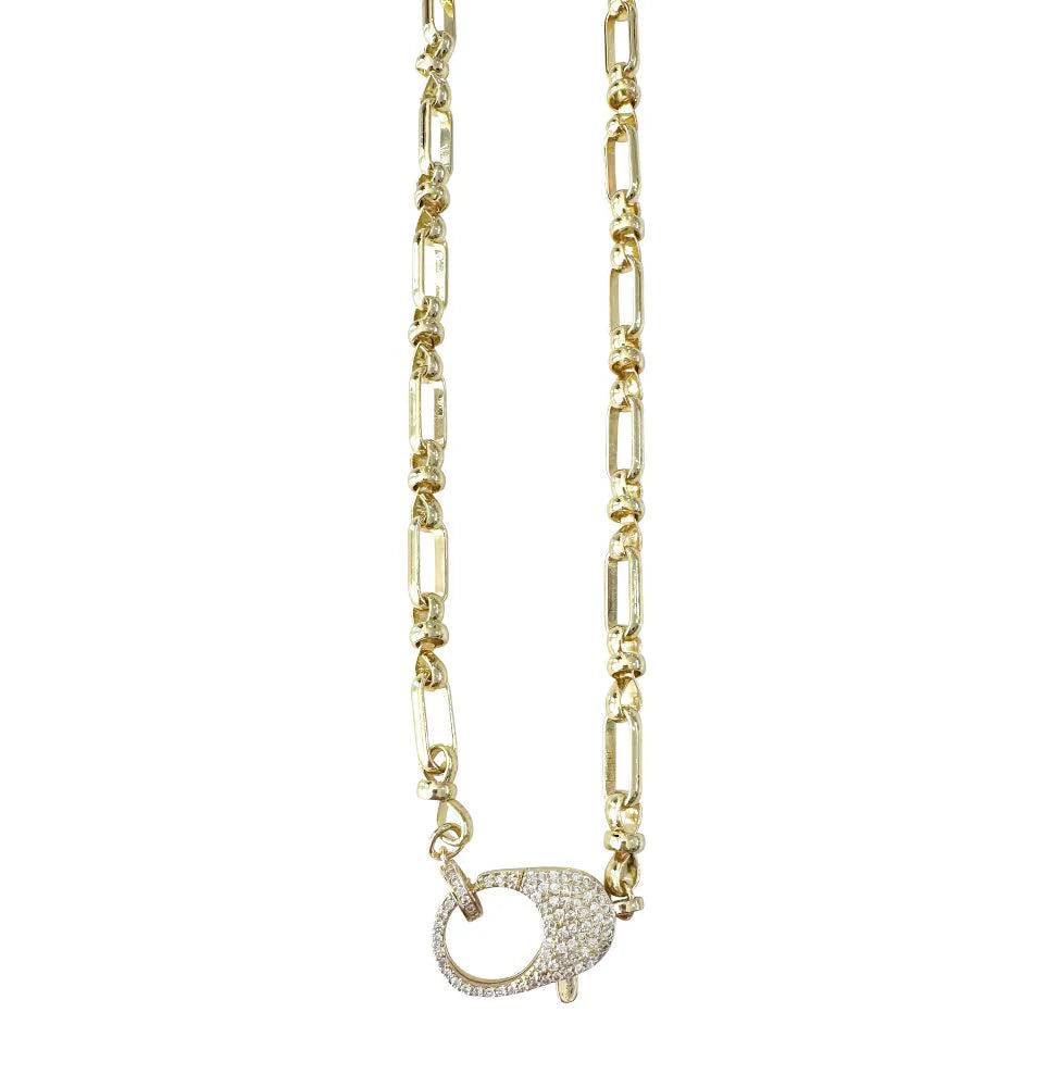 Gemelli-Kennedy Necklace/Gold Clasp