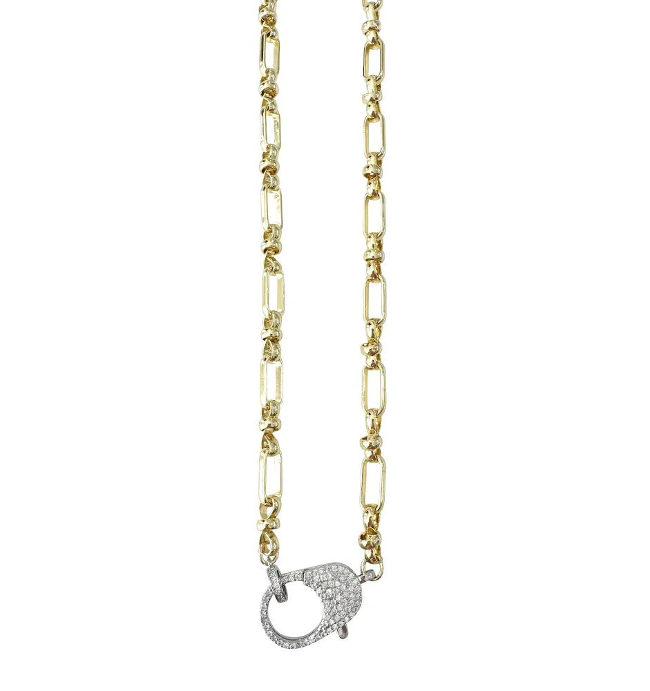 Gemelli-Kennedy Necklace/Silver Clasp