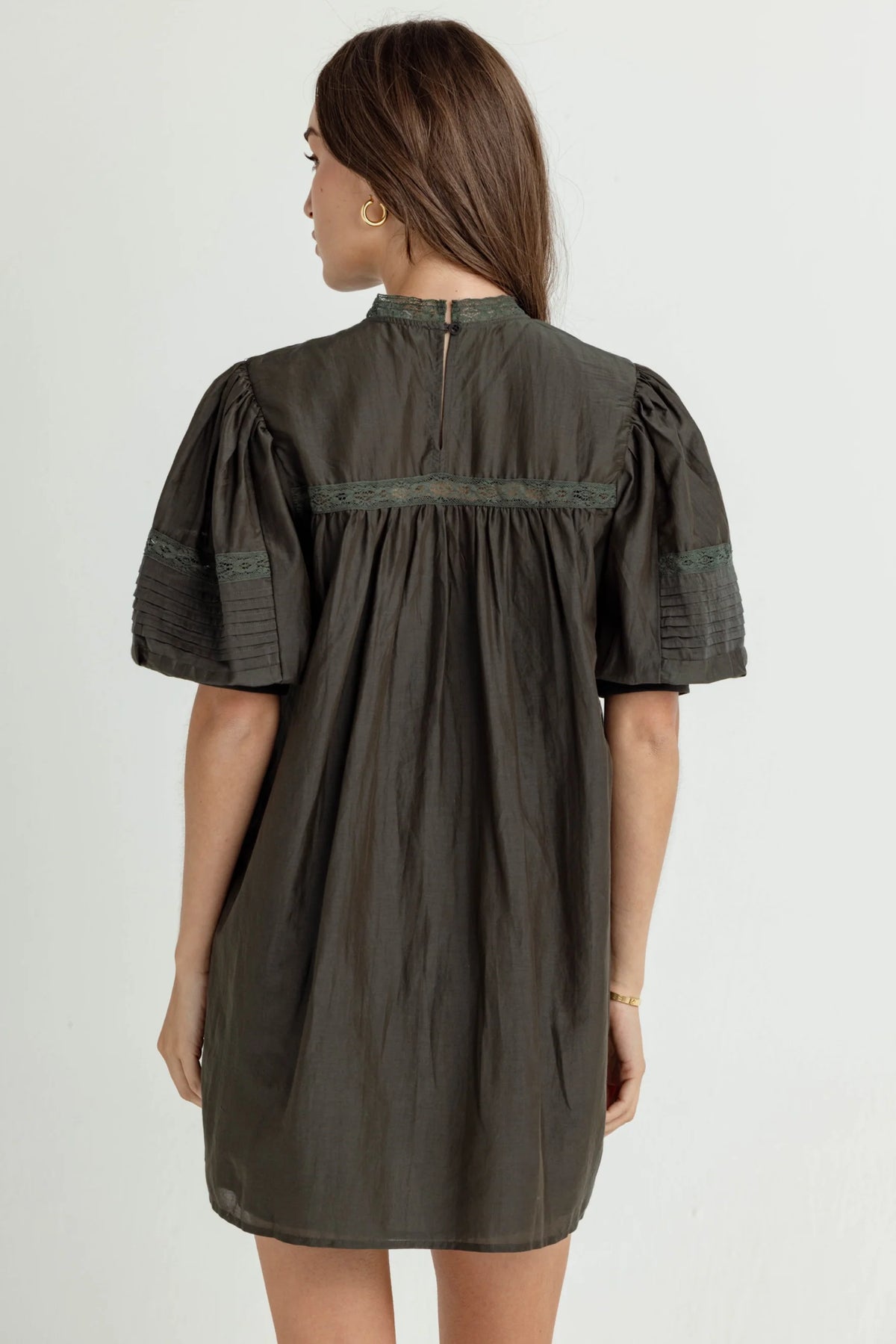 Marlow Dress-Moorland Green