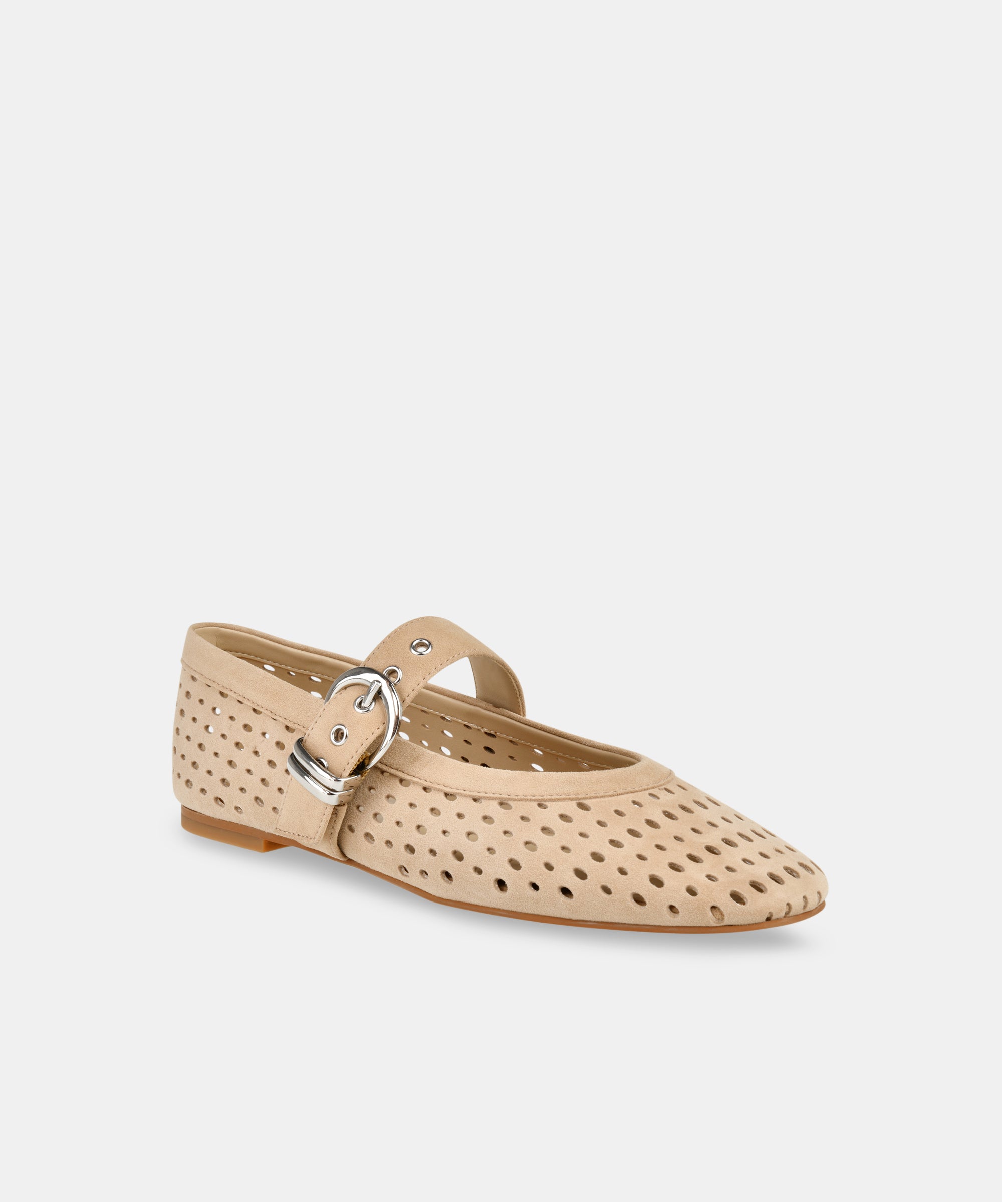 Mikel Ballet Slippers-Camel