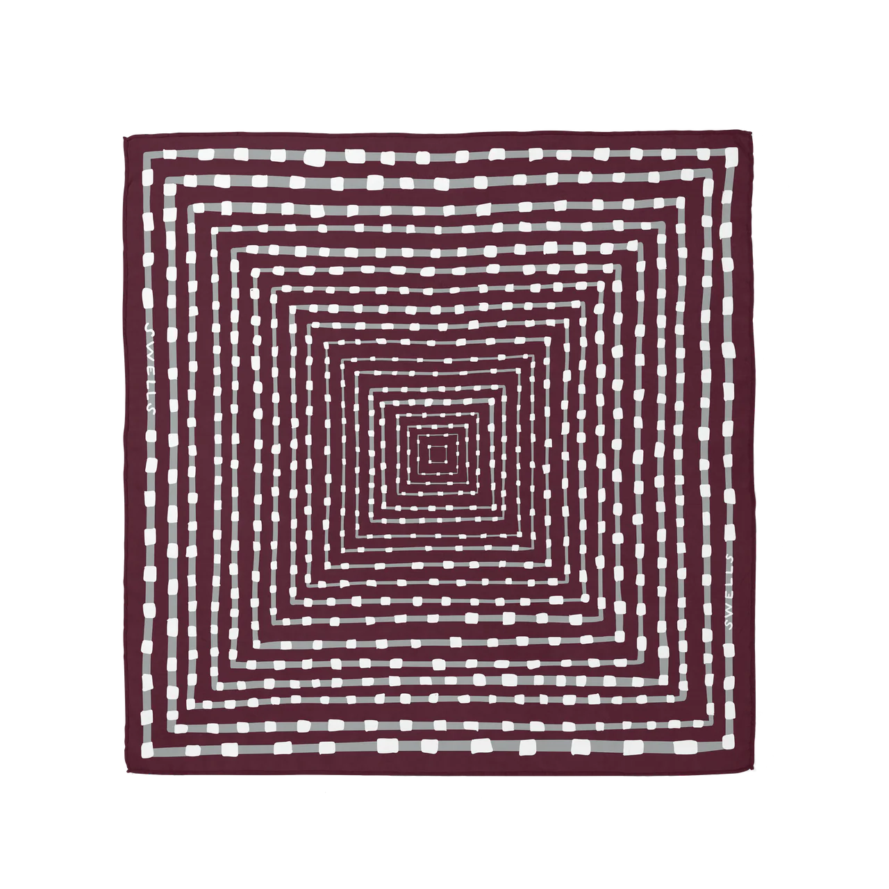 Maroon & Grey Gameday Silk Scarf