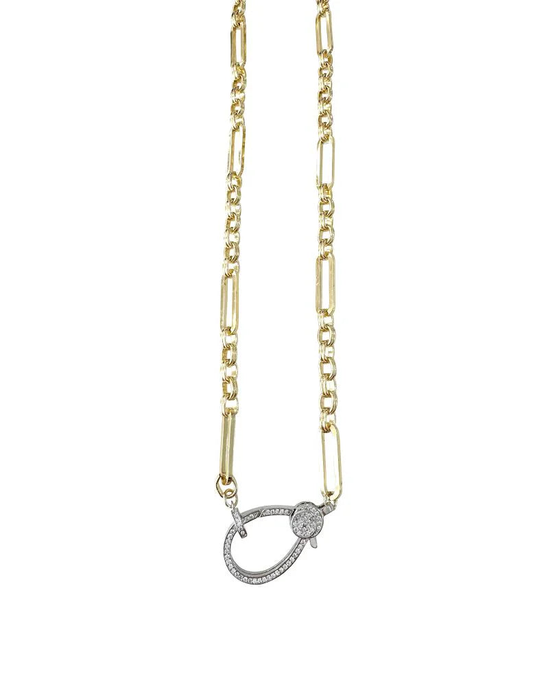 Gemelli- Mariah Necklace/Silver Clasp