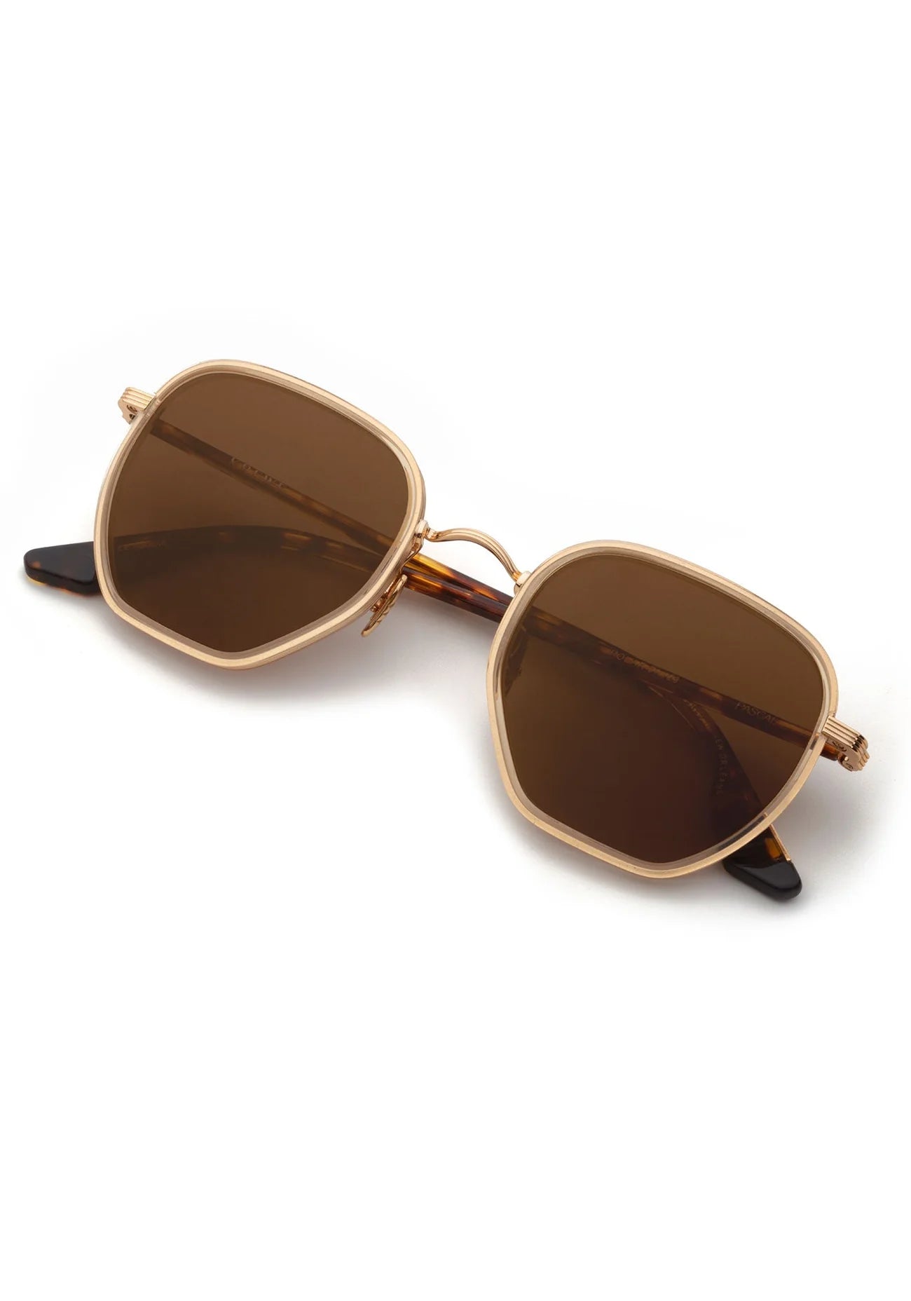 Krewe-Pascal 18k Titanium + Champagne + Rue Tortoise Polarized