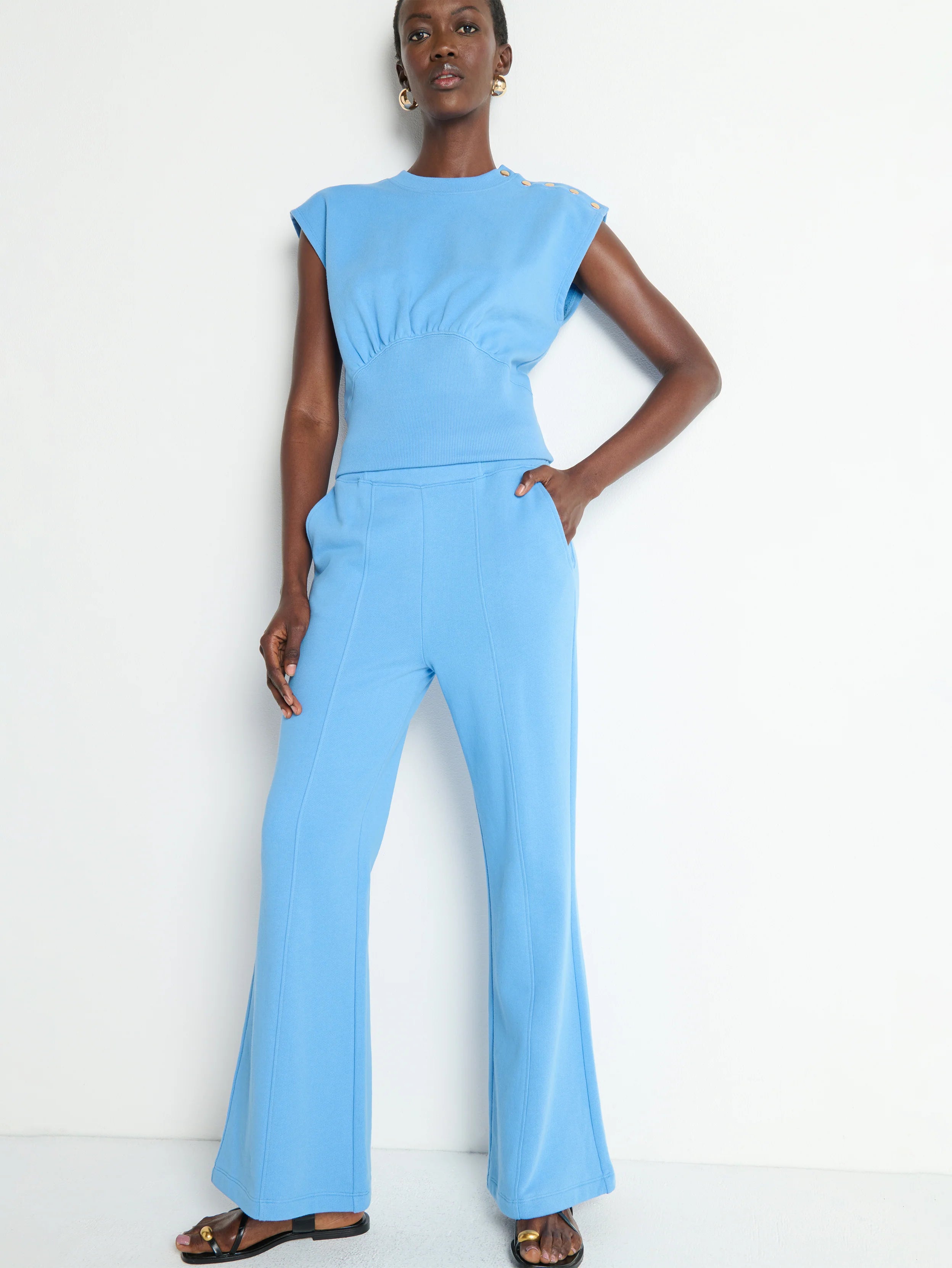 Reece Kick Flare-Laguna