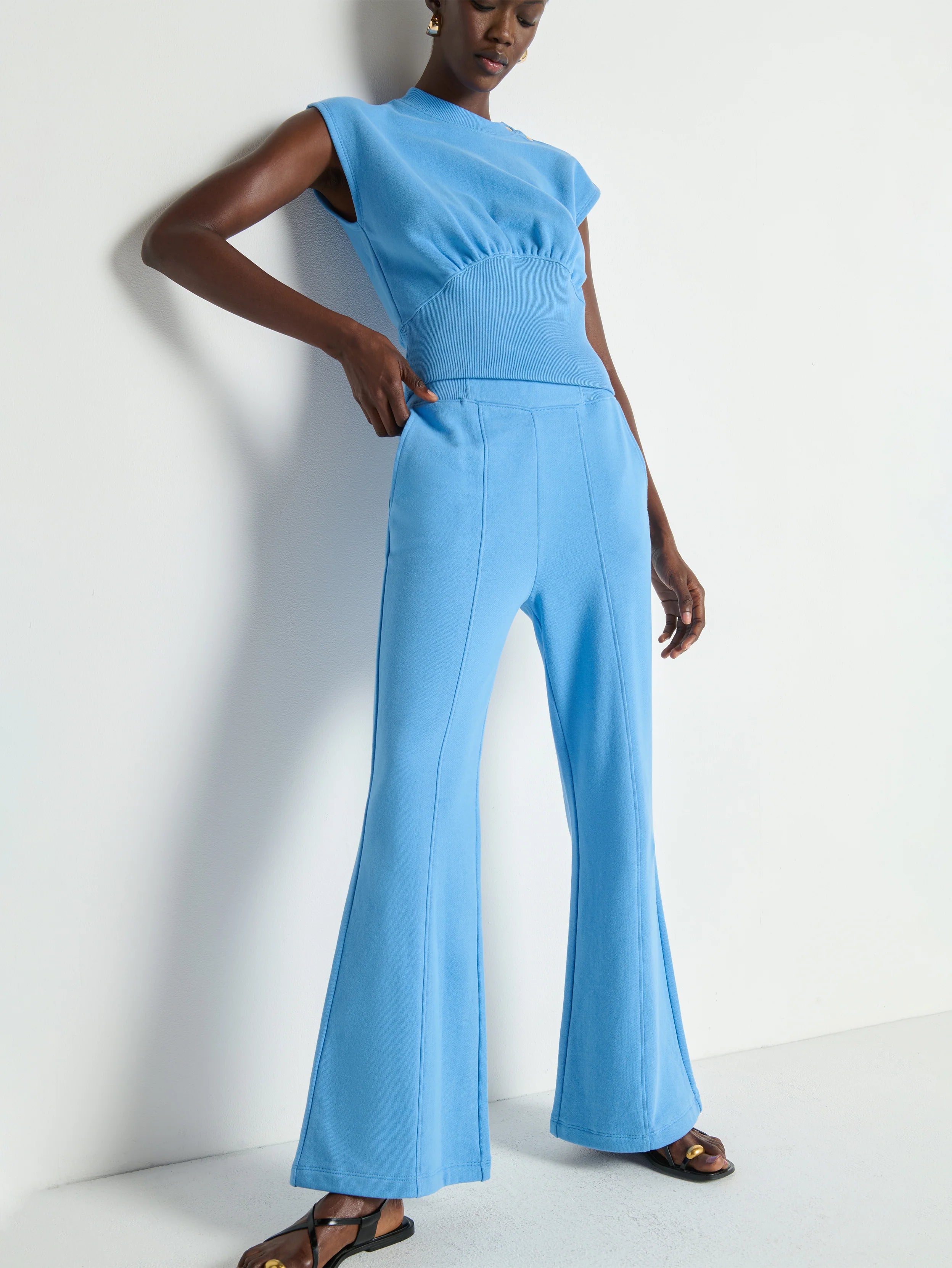 Reece Kick Flare-Laguna