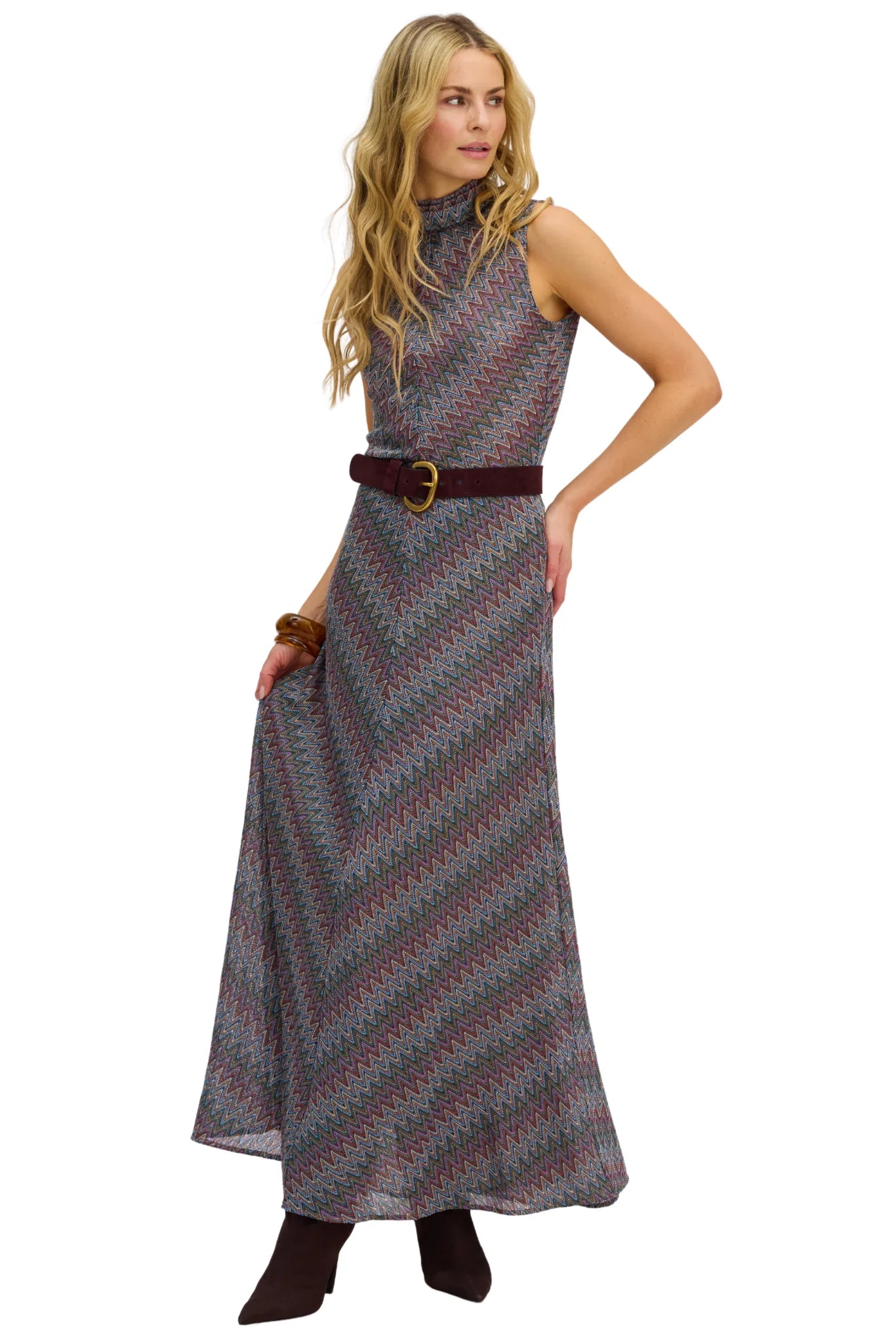 Olive Skirt-Rainbow