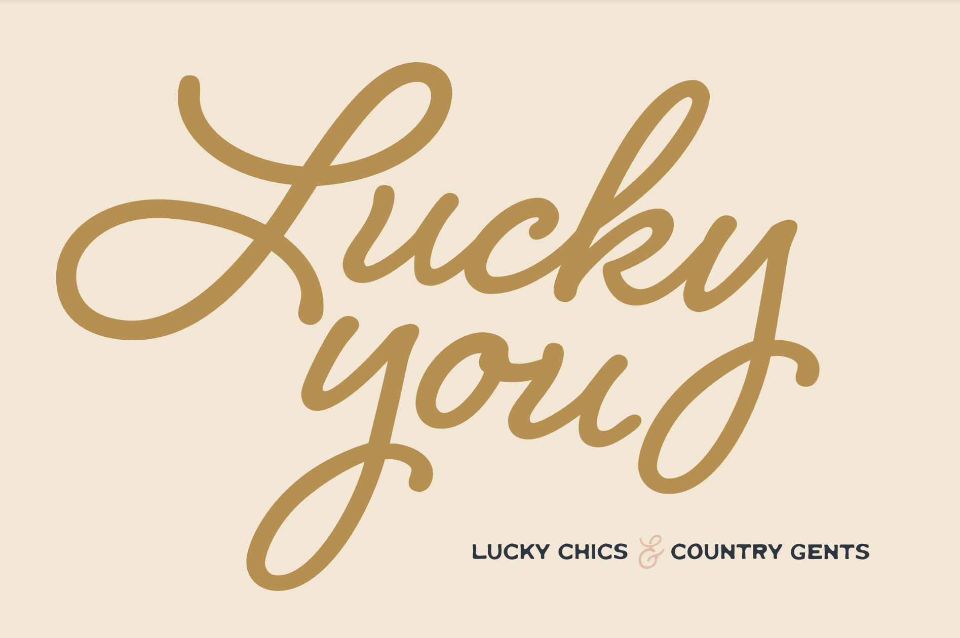 Lucky Chics & Country Gents E-Card