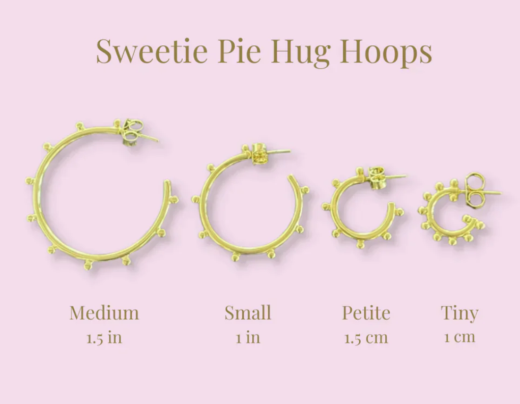 Tiny Sweetie Pie Hoops