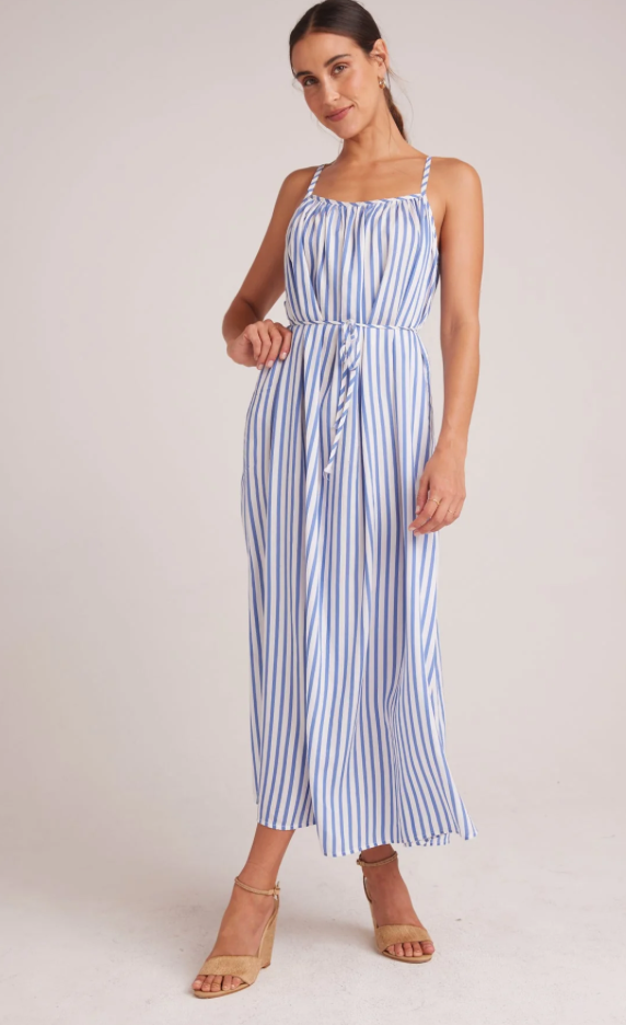 Shirred Cami Maxi Dress