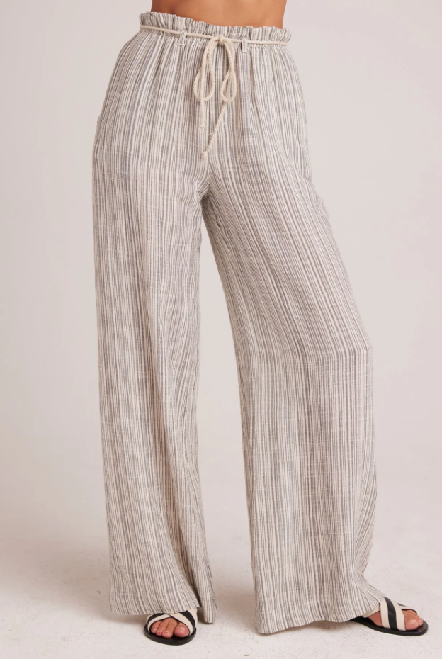 Drawcord Wide Leg Pant