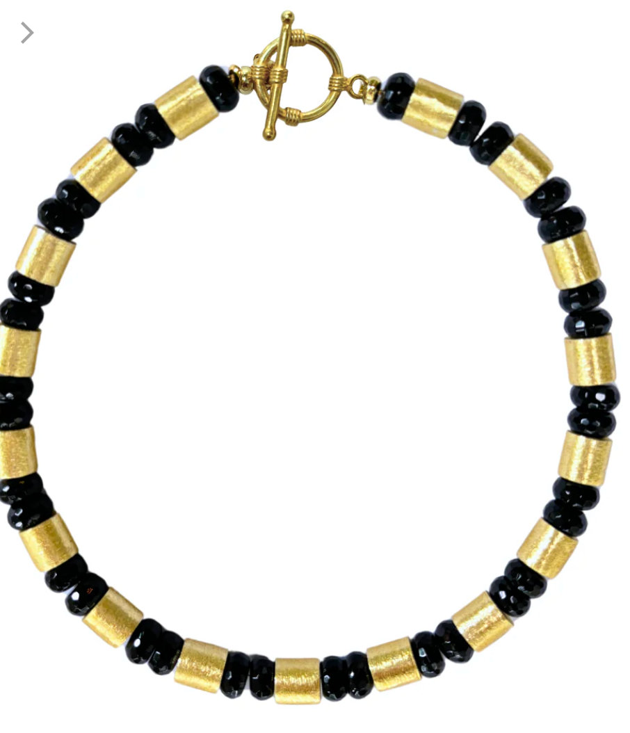 St. Germain Collar Necklace - Onyx