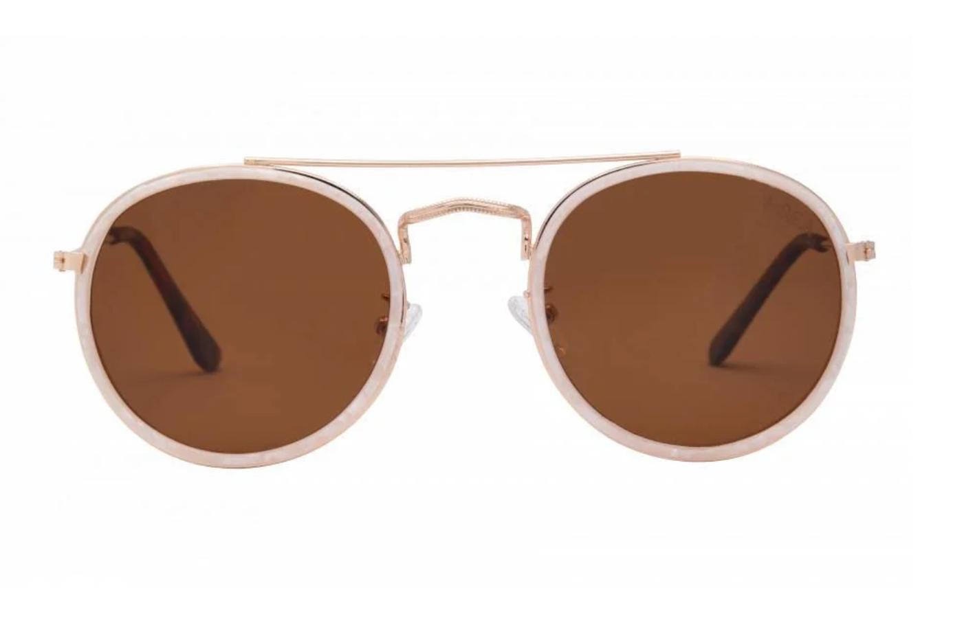 All Aboard Sunnies - Pearl/Brown