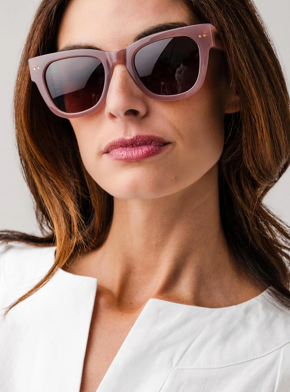 Andie Sunnies - Dusty Rose/Plum Polarized