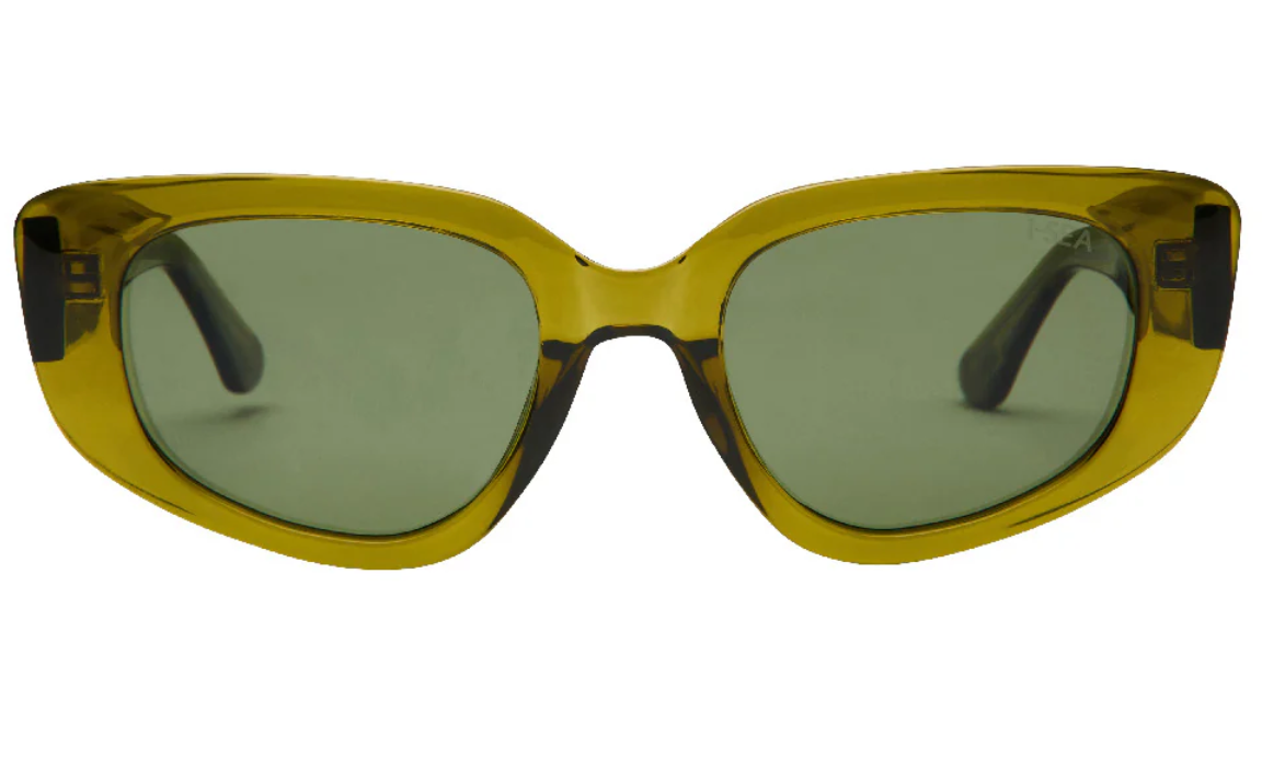 Audrey Sunnies - Olive/Green Polarized