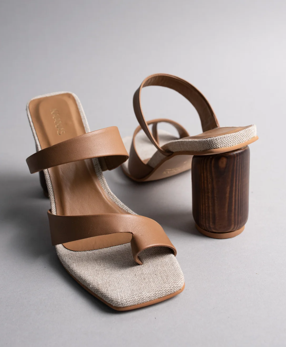 Otto Toe Ring Heel - Caramel