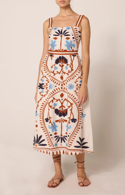 Carmen Midi Dress - Liliana