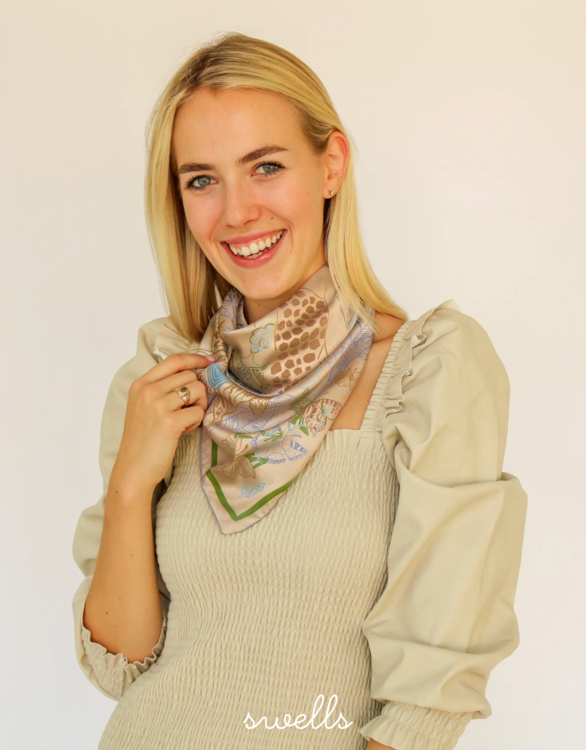 Provence Silk Scarf