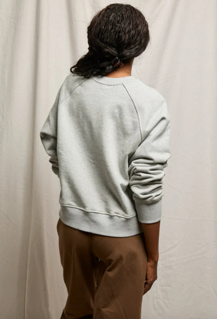 Bowen French Terry Sweatshirt -Heather Grey