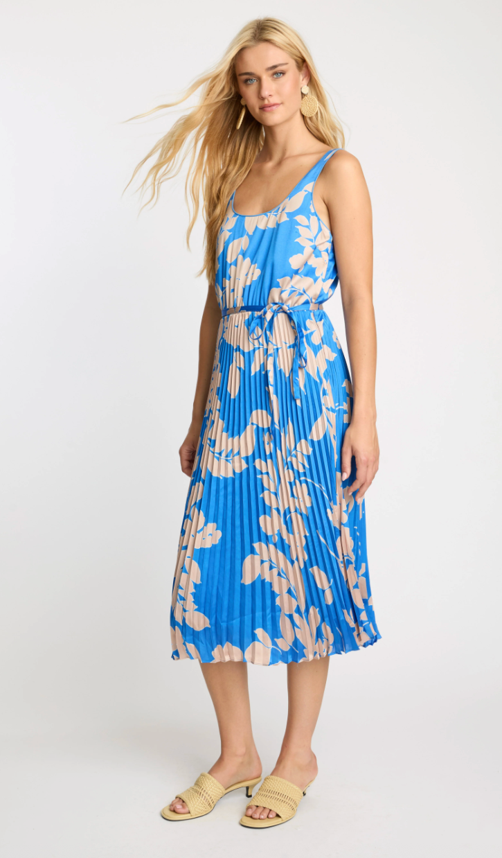 Daphne Dress in Sapphire Shadow
