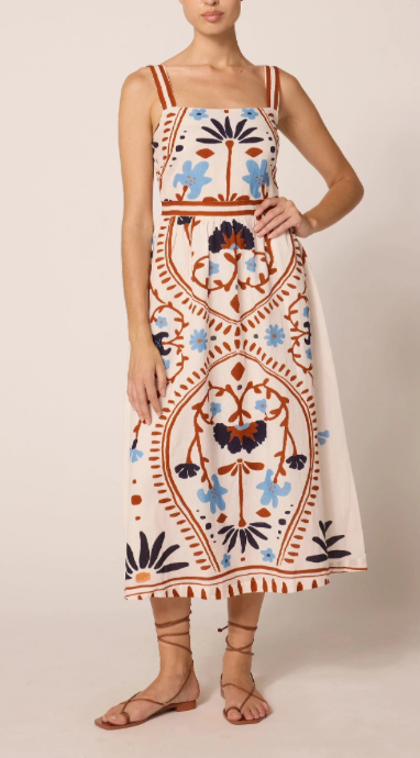 Carmen Midi Dress - Liliana