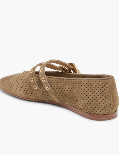 Baylee Grommet Mary Jane Flat