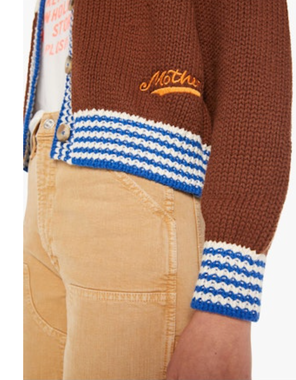 Mother-The Raglan Cardigan