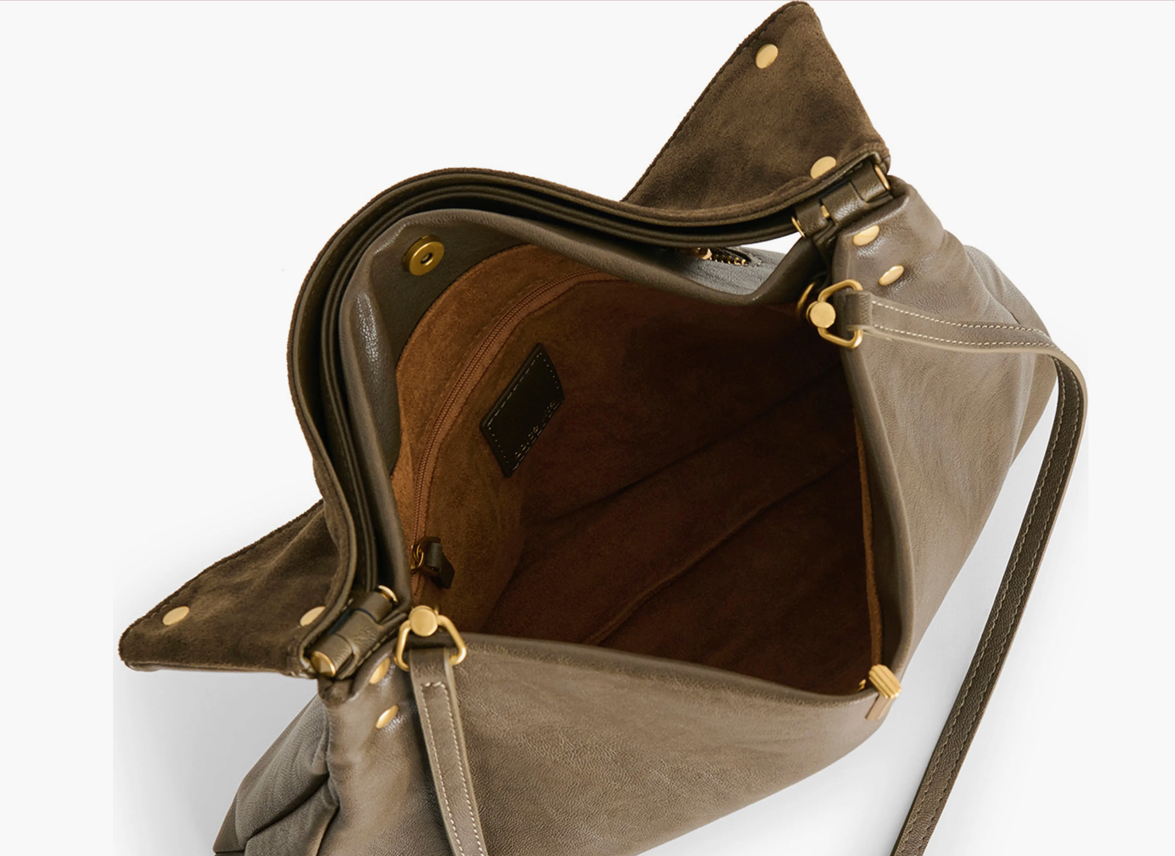 Max Handbag - Olive Leather