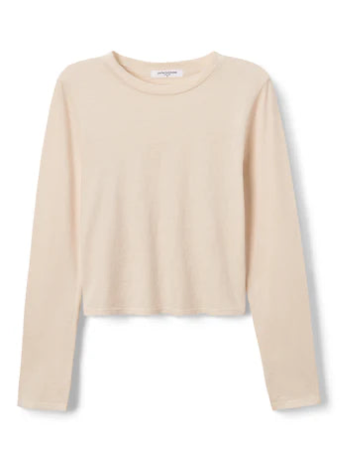 Jaime Long Sleeve Tee- Sugar