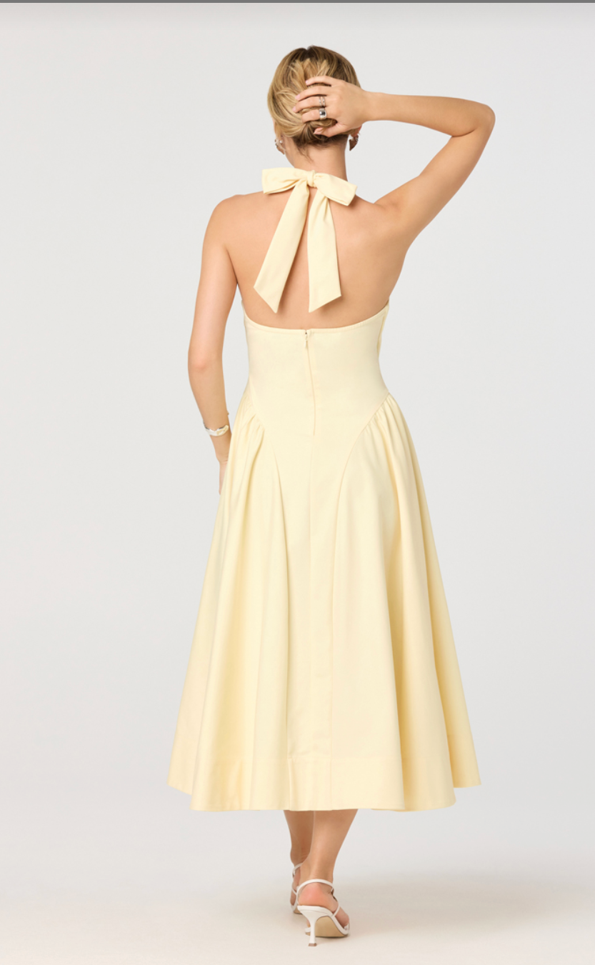 Meanna Dress-Lemon