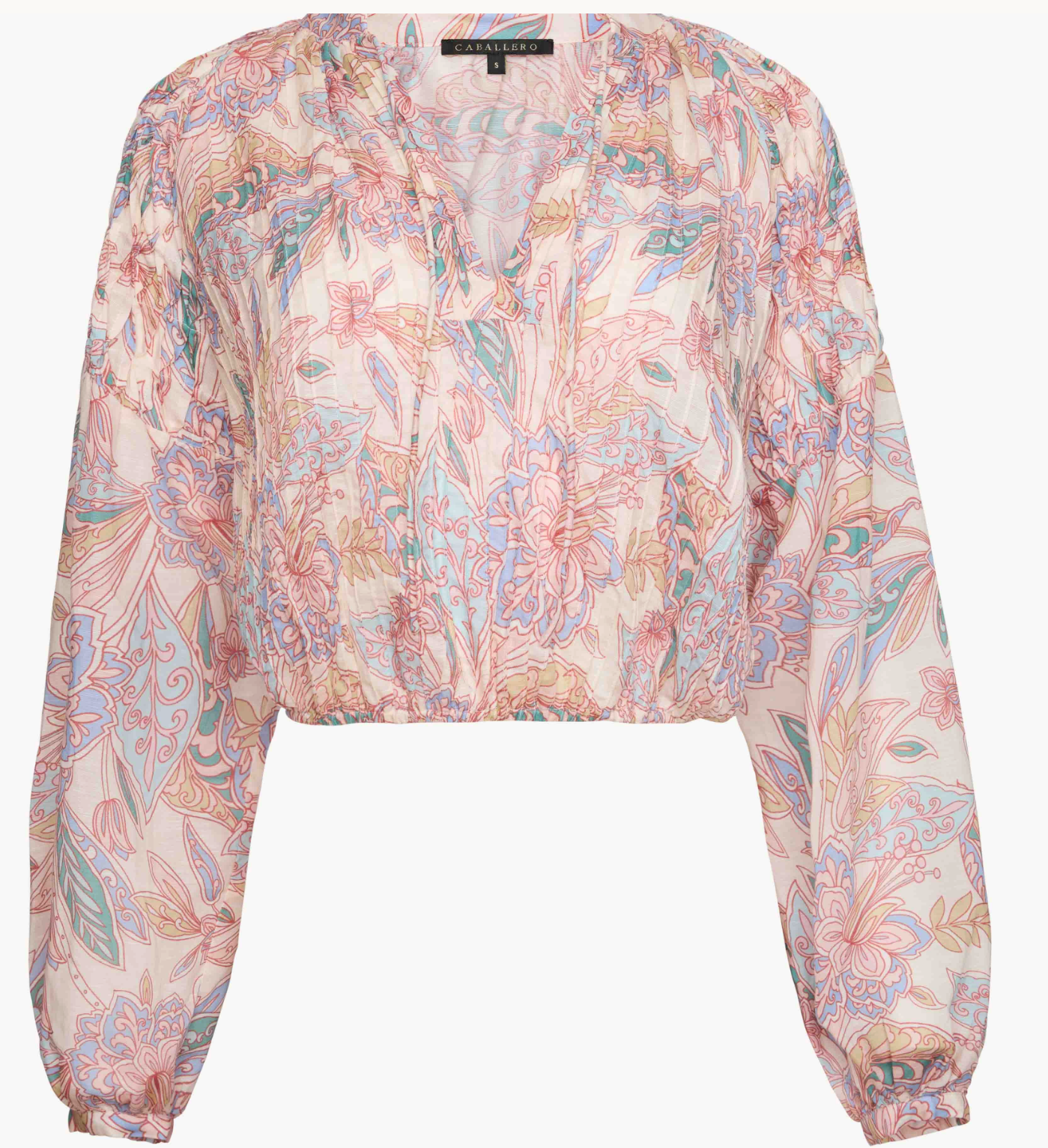 Daily Top In Paisley Floral