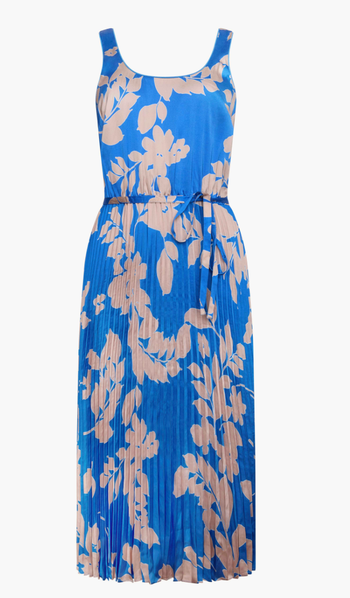 Daphne Dress in Sapphire Shadow
