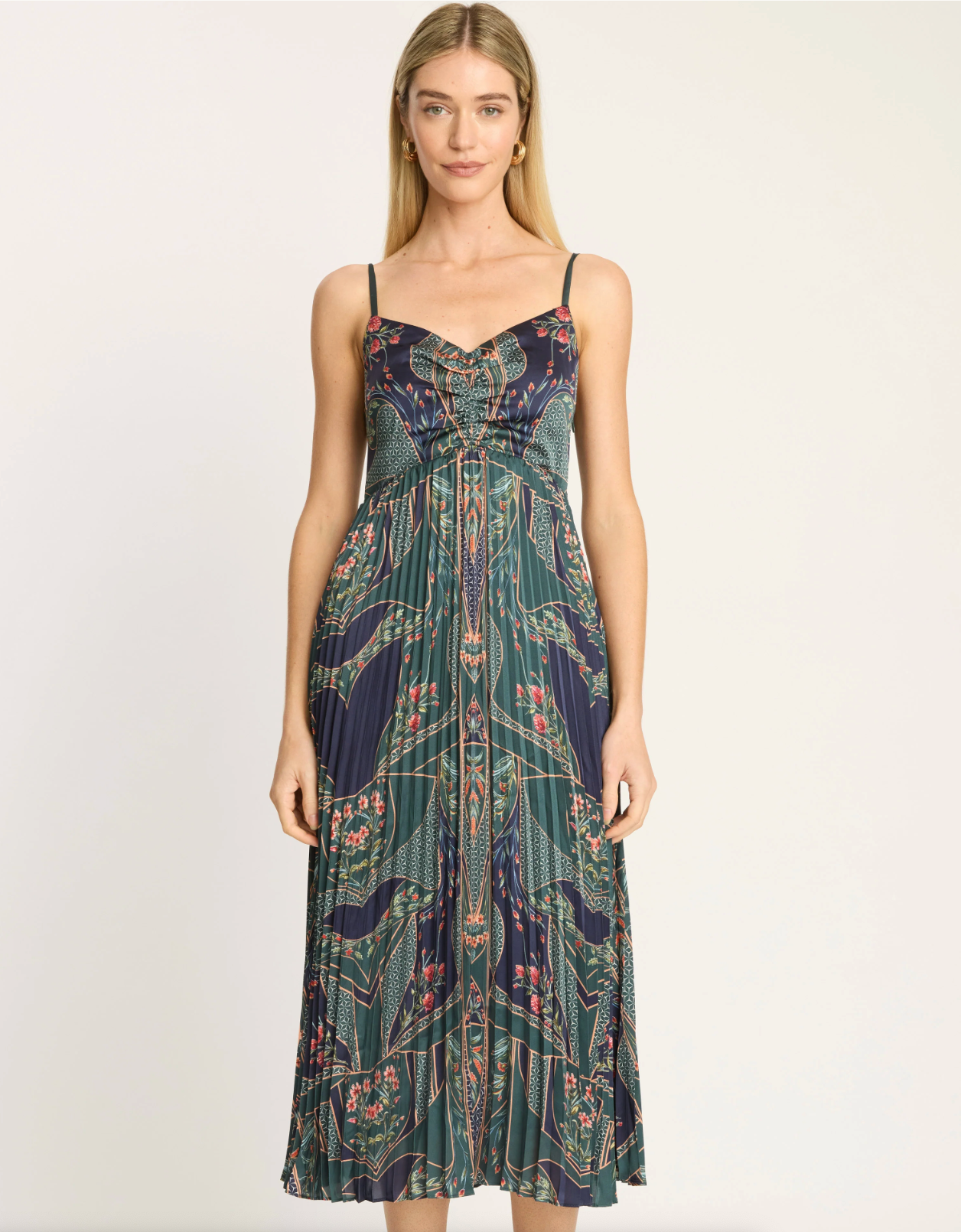 Donna Dress-Patchwork Flower