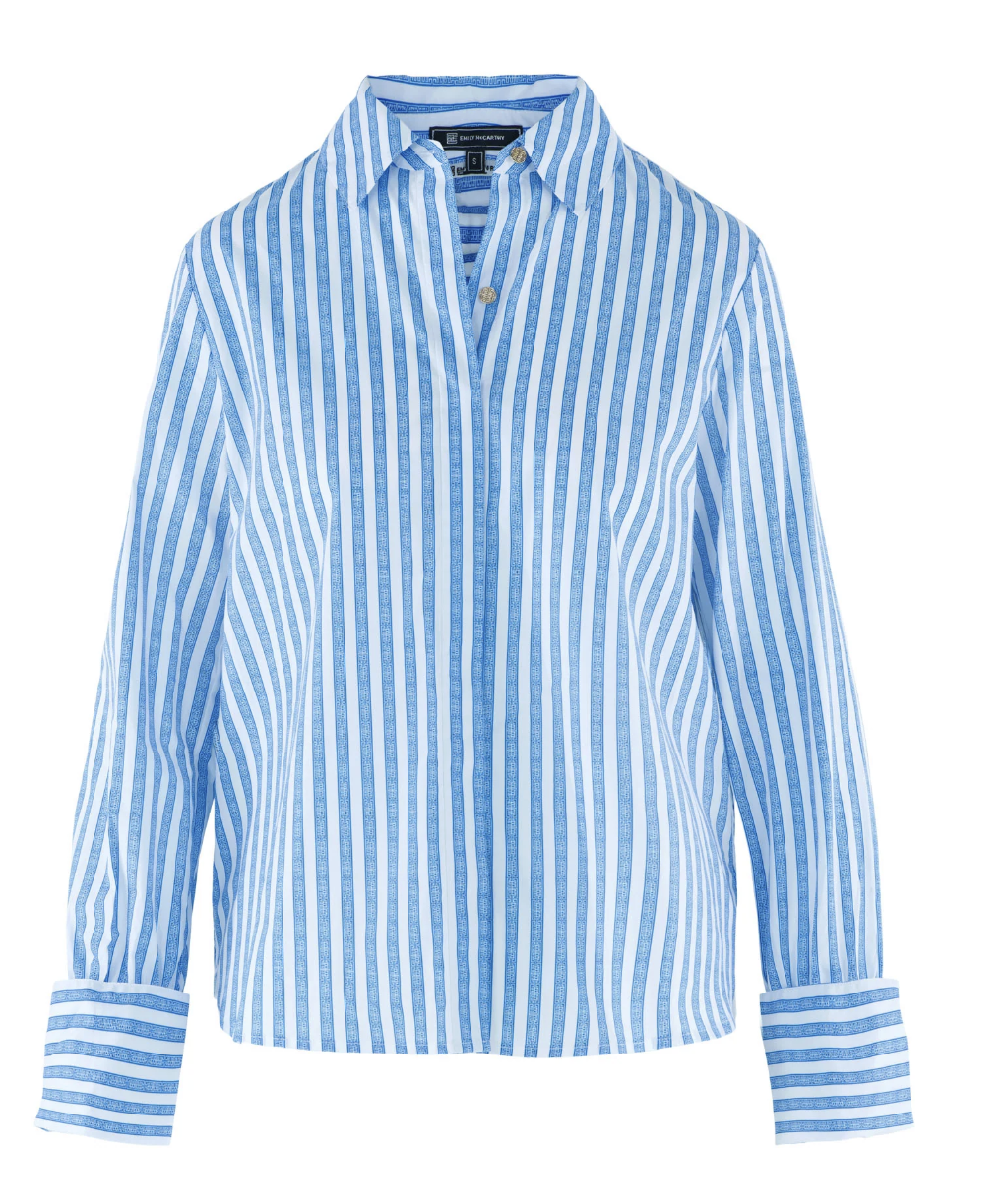 Classic Oxford-French Blue Stripe