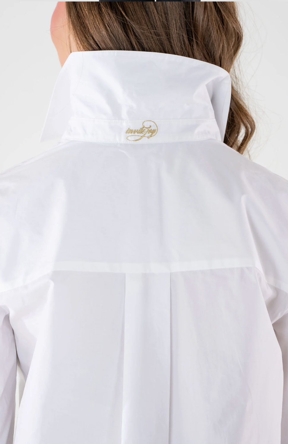 Emily McCarthy Classic Oxford -White