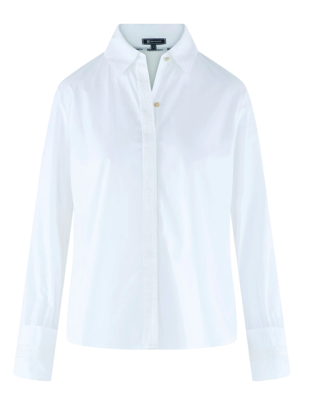 Emily McCarthy Classic Oxford -White