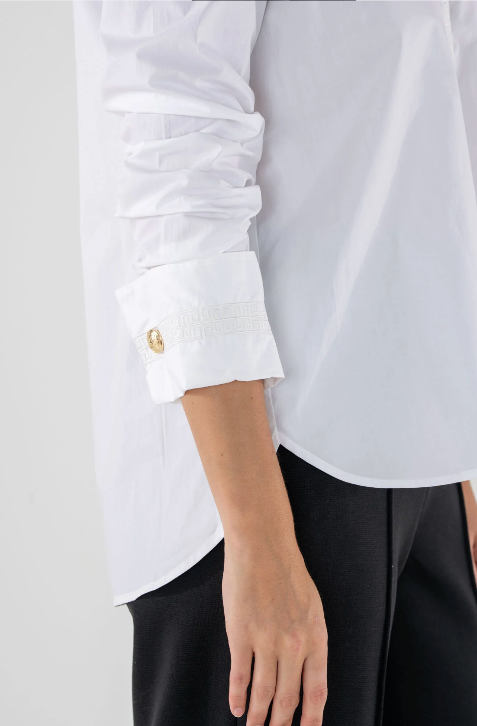 Emily McCarthy Classic Oxford -White