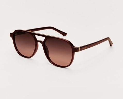 Tourist Polarized Sunglasses-Vino Gradient