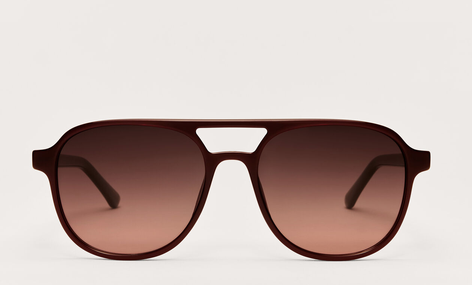 Tourist Polarized Sunglasses-Vino Gradient