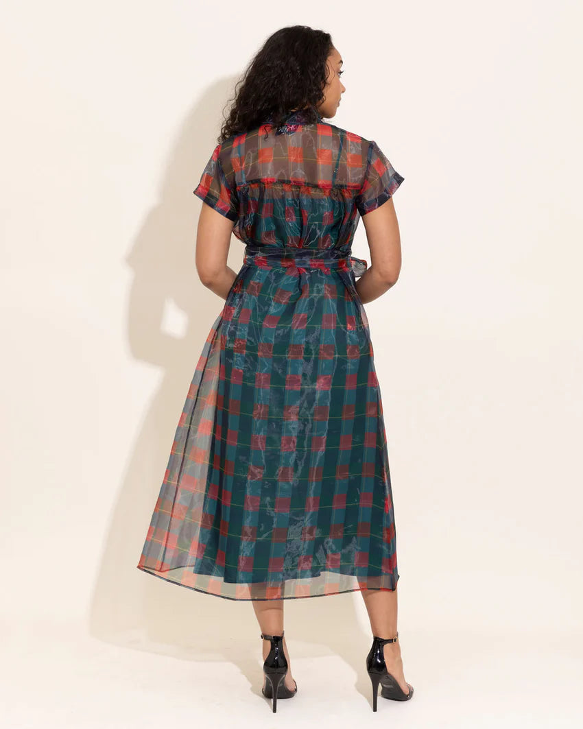 Rachel Dress-Holiday Plaid