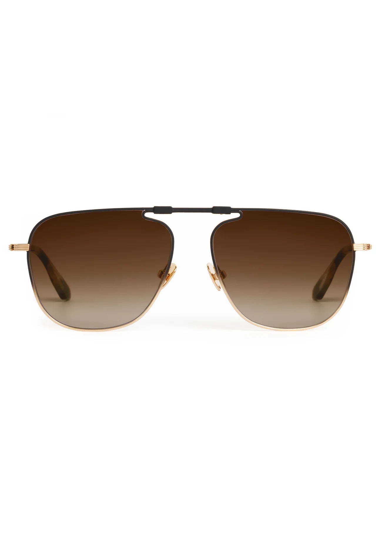 Krewe-Zander Fold 18k Matte Black Fade + Blonde