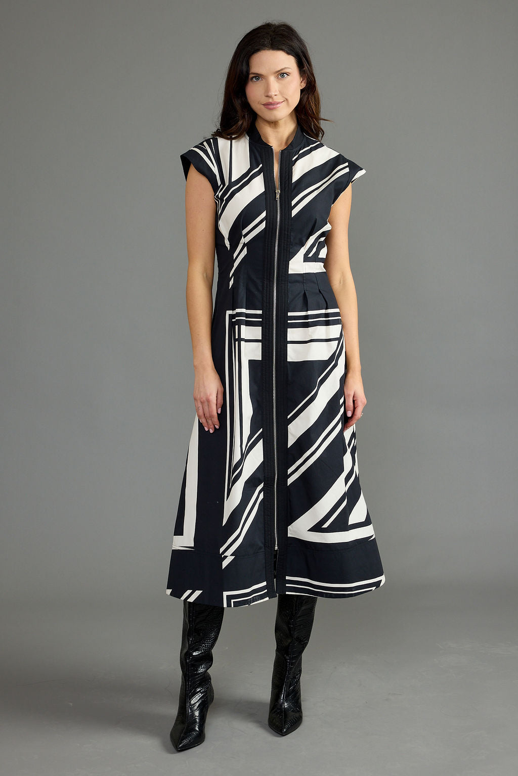 Rosalie Dress-Jet Noir
