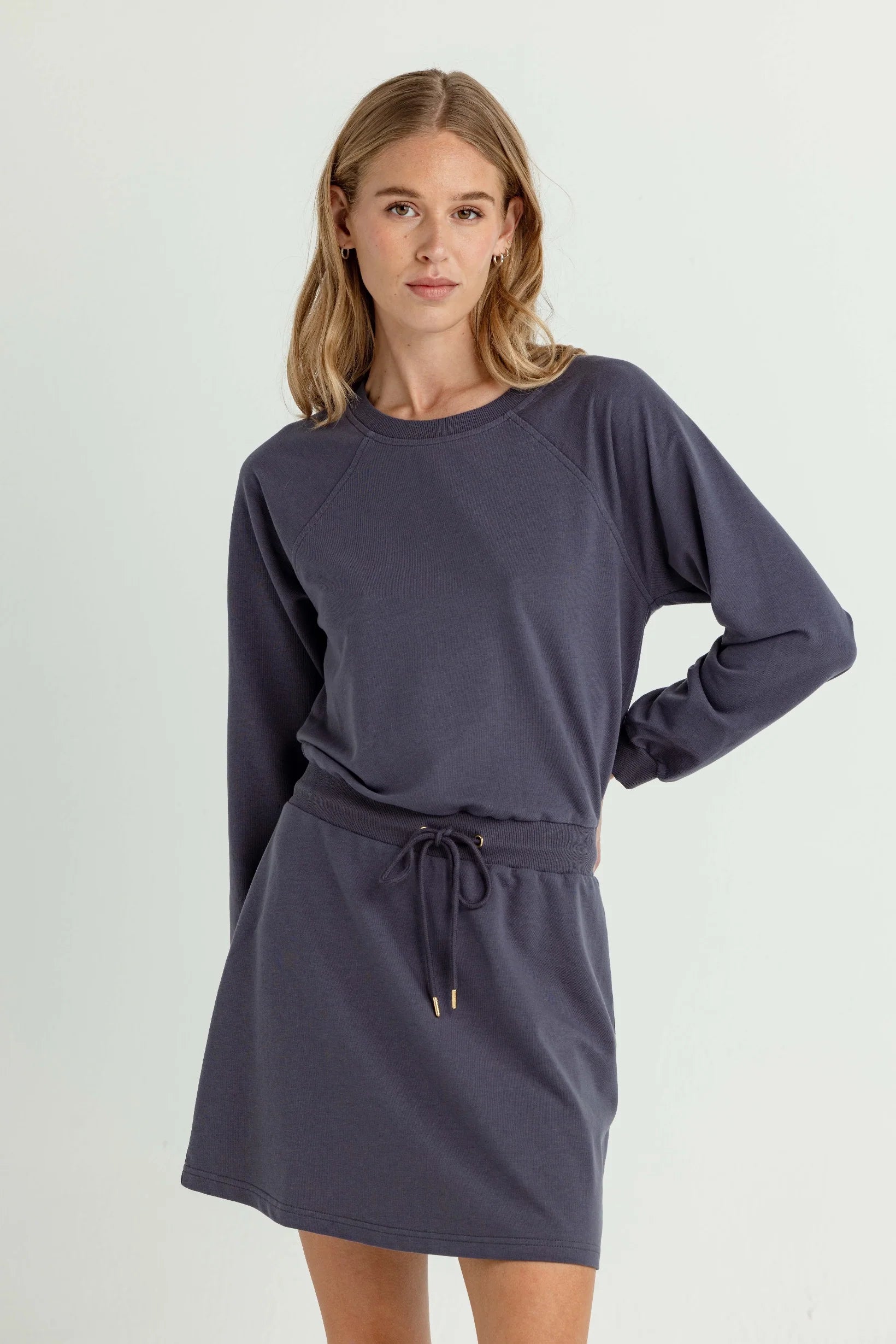 Atlas Dress-Night Navy