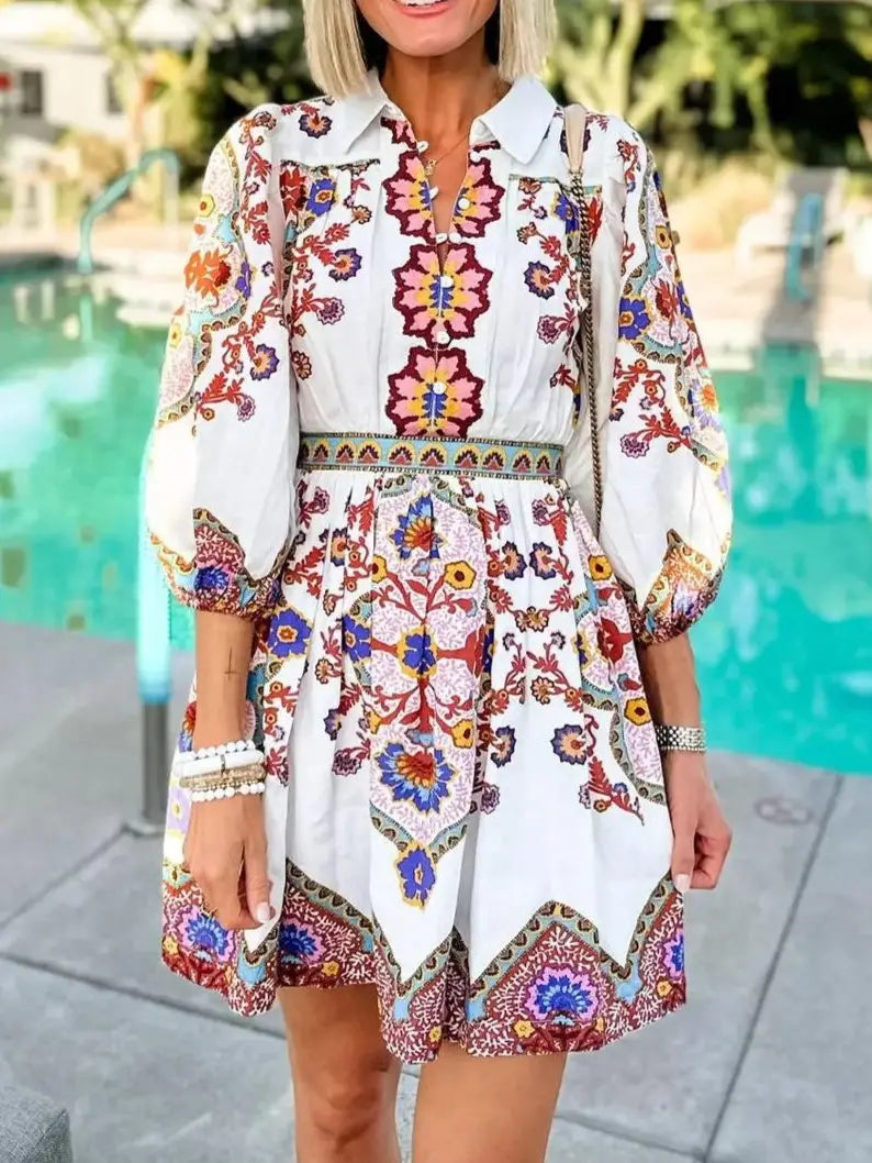 The Candace Bohemian Dress