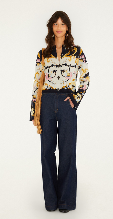 Birds Romance Knit Cardigan