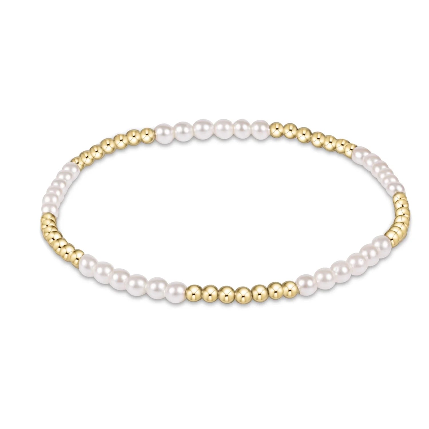 EN-Blissful Pearl 3mm Bracelet