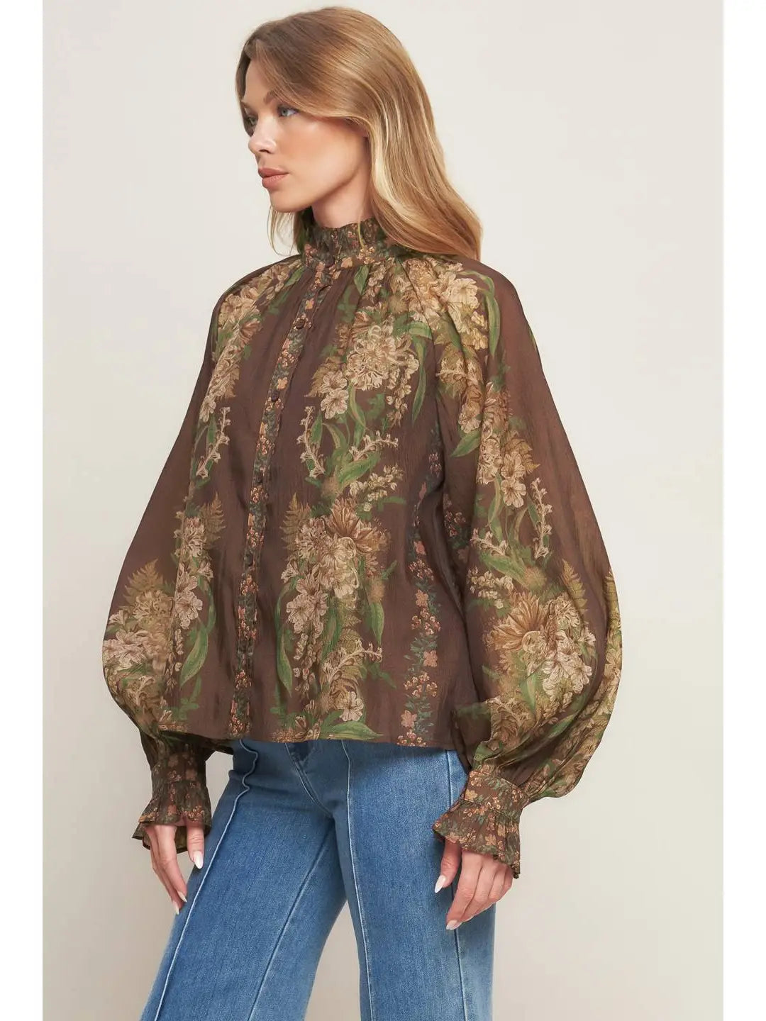 Annsley Top-Chocolate