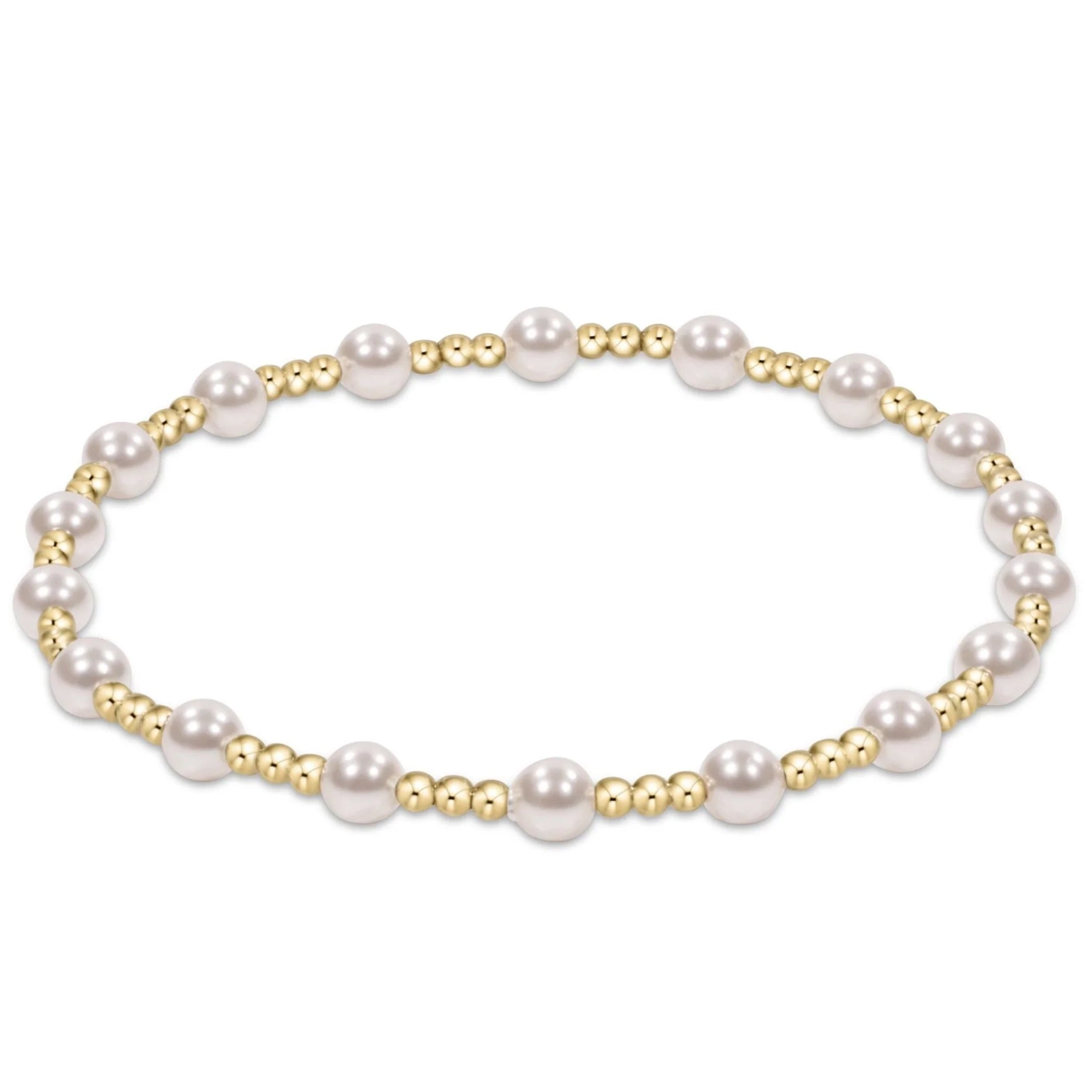 Classic Sincerity 4mm Pearl Bracelet-EN