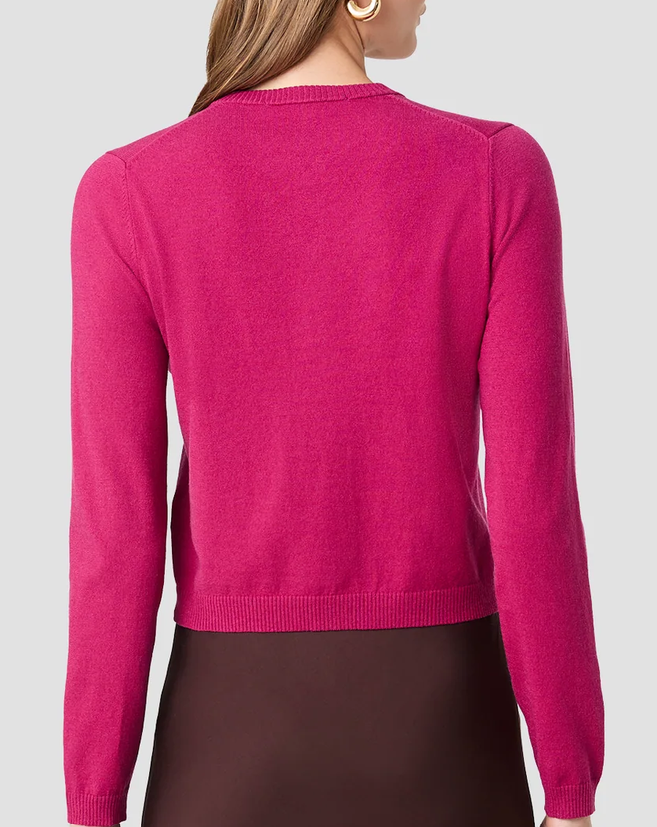 Cosysoft Fitted Cardigan-Rose Budoir