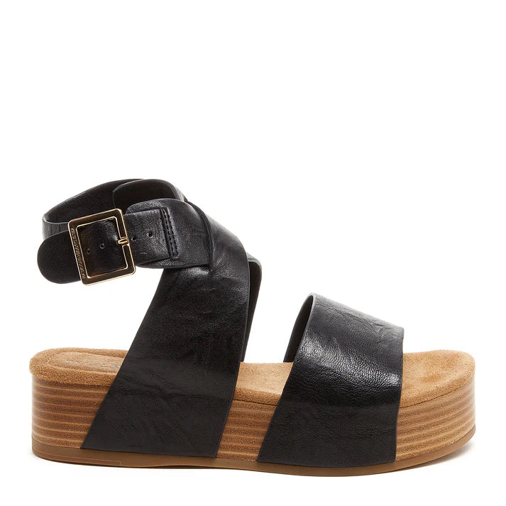 Dunes Black Ankle Platform