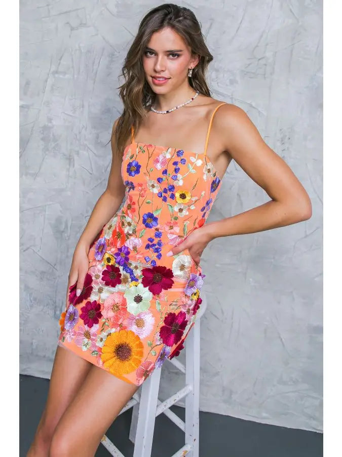 Bouquet of Flowers Dress